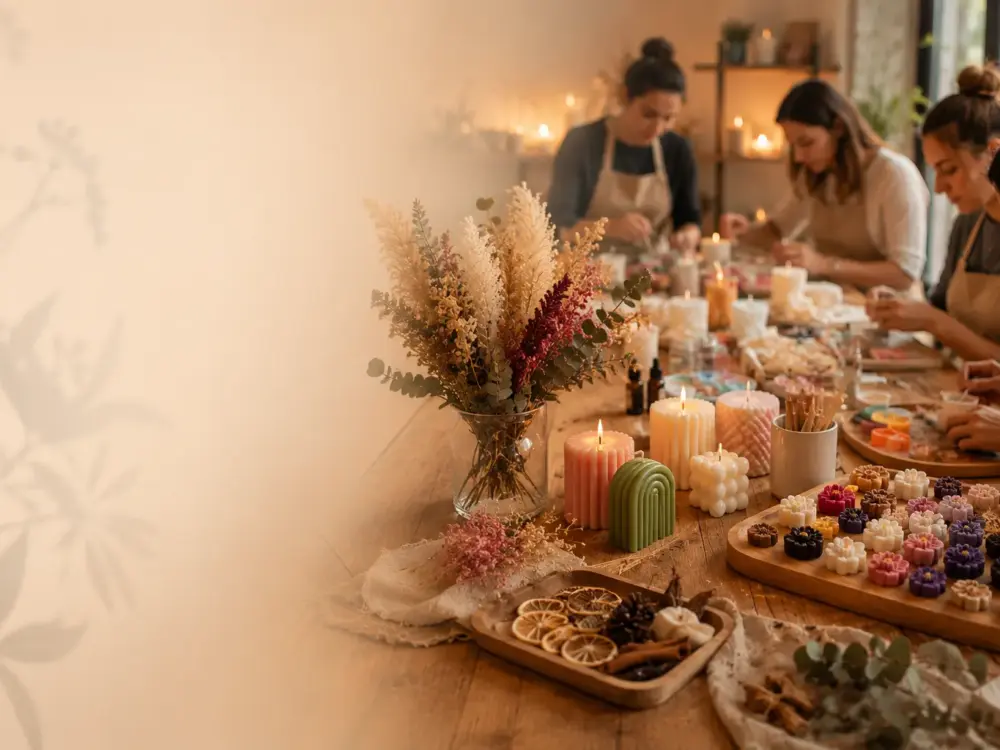 Say Light Studio Açıldı! Mum Workshopları ve Özel Tasarımlarla Yeni Bir Başlangıç